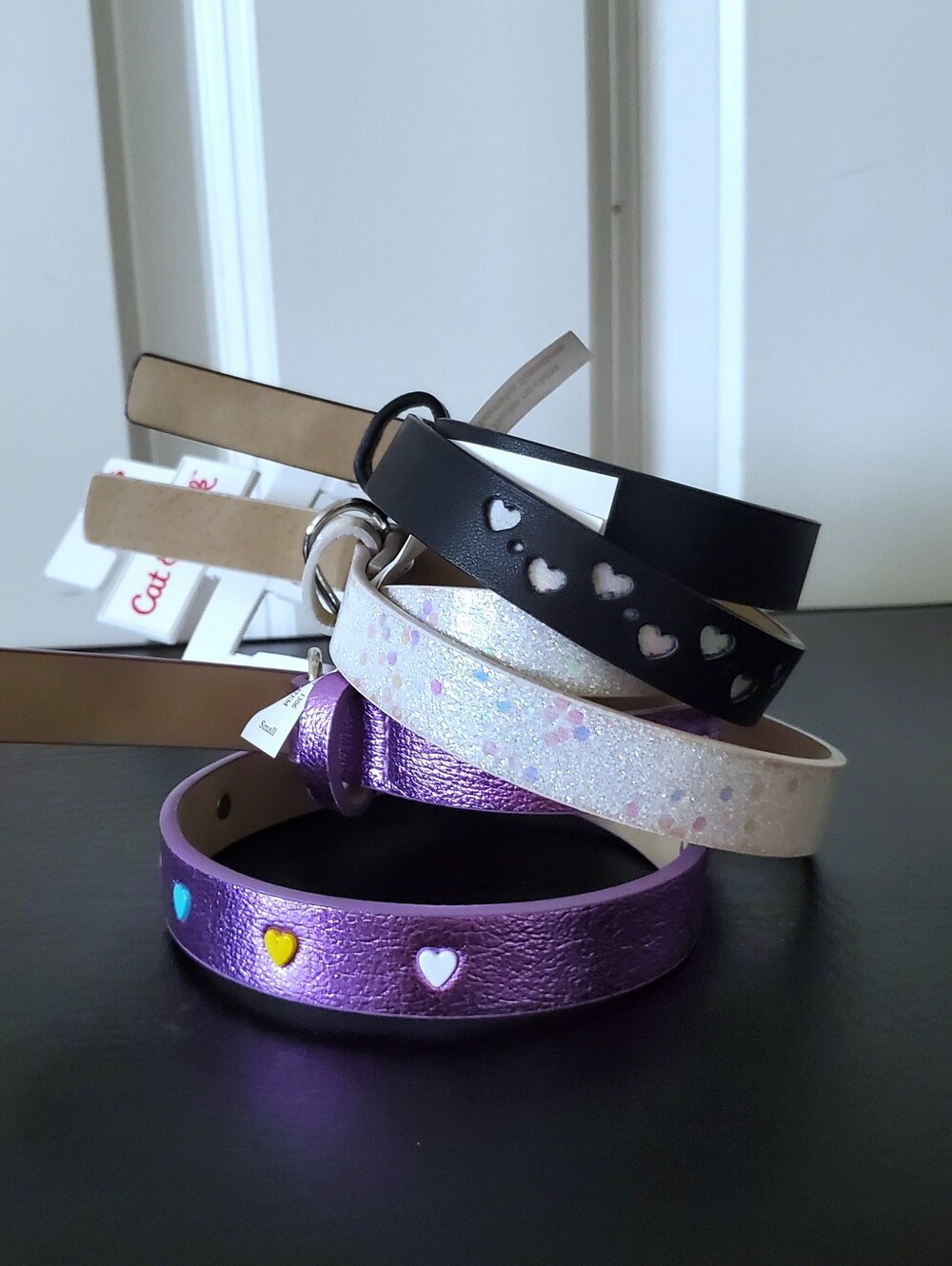 NWT Cat & Jack Set Of 3 Girl's Fashion Belts